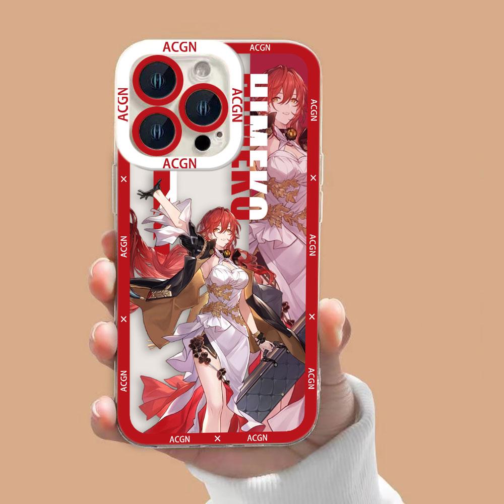 Чехол для телефона Honkai Star Rail Dan Heng Jing Cover Clear для OPPO RENO 15 15F 14 14F 13 13F 12 12F 11 11F 10 8 8T 7 7Z 6Z 5 5F