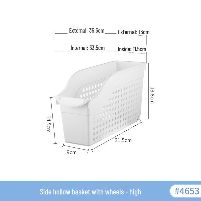 Хранение на кухне и рабочем столе: Многоцелевая пластиковая корзина для мелочей, закусок, фруктов и игрушек