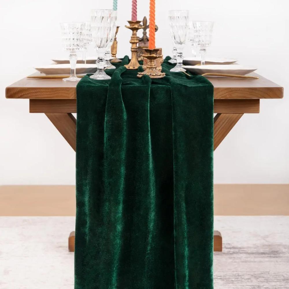 Non-slip Wedding Table Cloth Extended Table Linen Table Decoration Conference Table Cover New Year