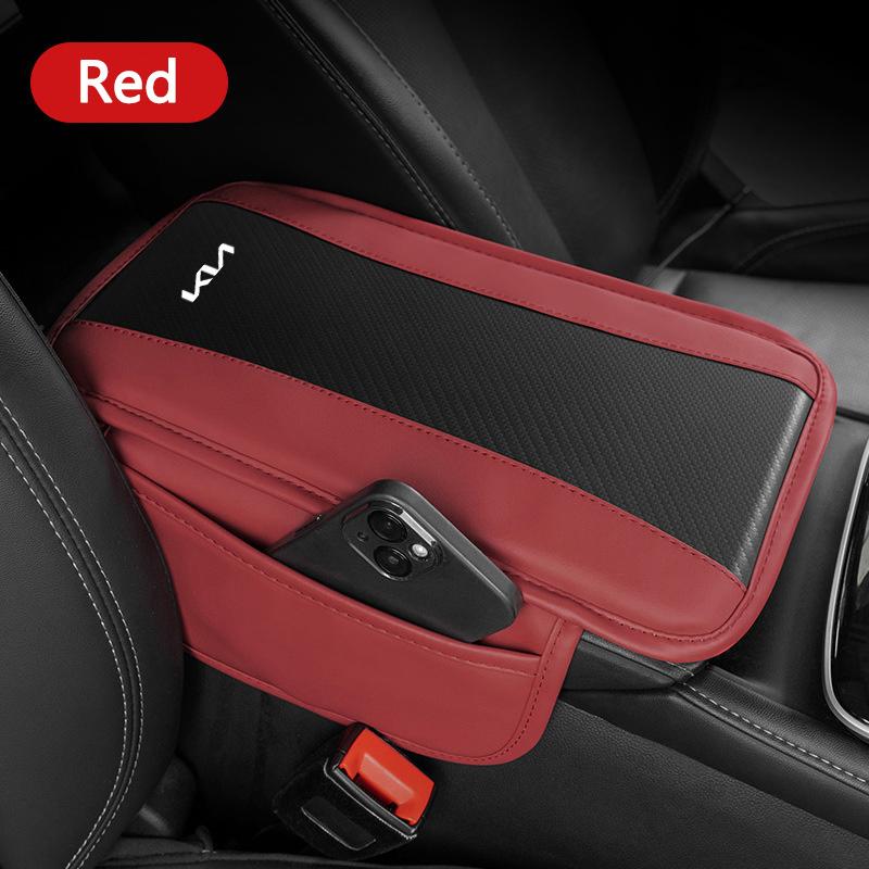 AED1 Накладка на подлокотник нового автомобиля Кожаный коврик на подлокотник автомобиля Автоаксессуары Для KIA Sportage Ceed Sorento Cerato Optima Rio Soul K5 Stonic
