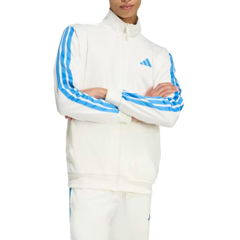 adidas Спортивные куртки Мужские Кремовый Стойка Умеренный Другое KC1383
