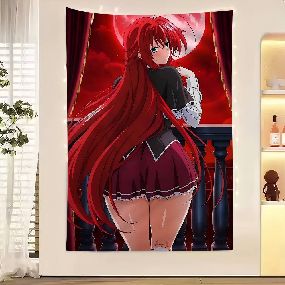 Аниме High School DxD DIY Липкий Цветной Гобелен Настенный Бохо Настенные Гобелены Мандала Настенное Искусство Декор