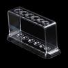 Plastic Transparent Clear 6 Holes Test Tube Stand Burette Shelf Test Tube Rack Test Tube Holder