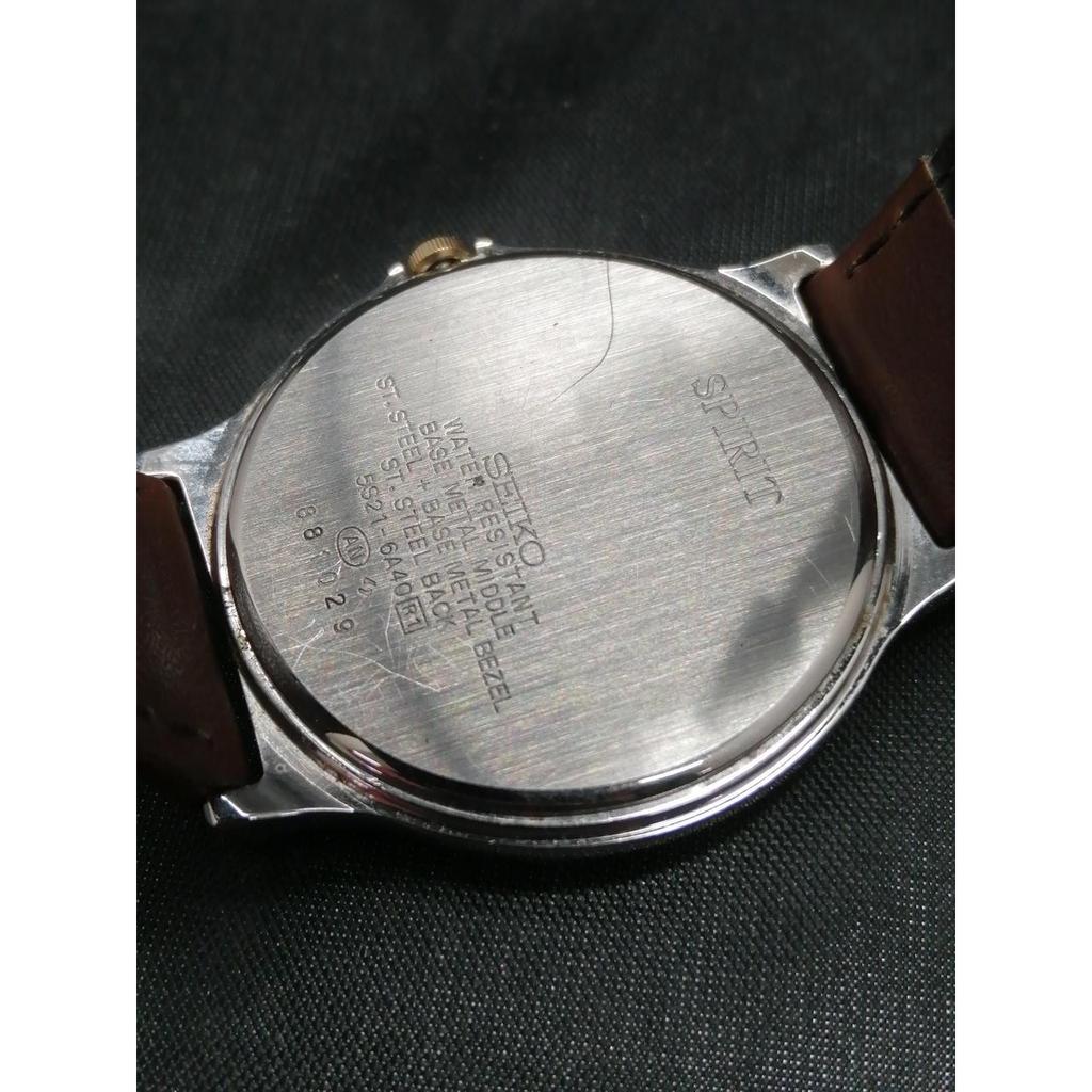 Б/у кварцевые часы SEIKO 5S21-6A40
