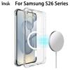 Чехол для телефона Samsung Galaxy S26 Plus 5G IMAK Ударопрочный Мягкий Магнитный Чехол