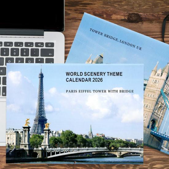 2026 Смешной настенный календарь с собаками 12 месяцев Милый декор для любителей животных Спиральный переплет Плотная бумага Декоративный подарок для владельцев домашних животных Офисный юмор Ежемесячный макет