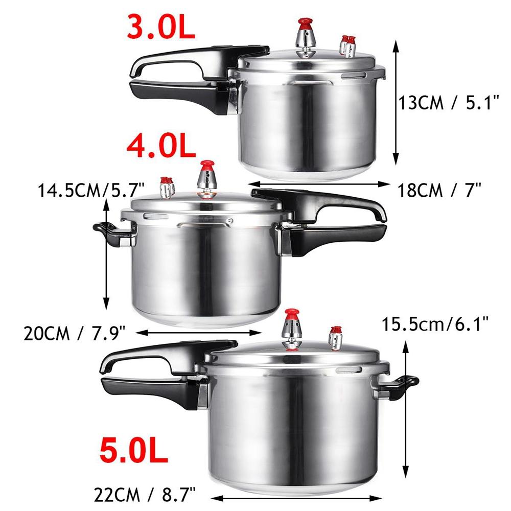 Vegetables Cook Tool Aluminium Zinc Zinc Alloy Outdoor Pressure Cooker Kitchen Cookware Soup Meats pot