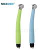 Self-Illuminated LED Dental Turbine Handpiece Colorful LED Light Electric Power Source OEM/ODM Push Button Handpiece High Polymer Material