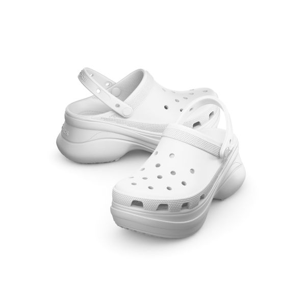 Crocs Классические сабо Bae, белые (Женский) Женские кроссовки 206302-100