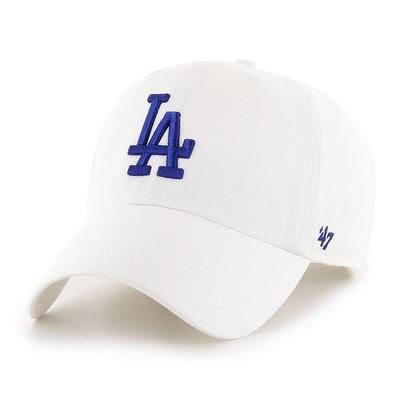 Кепка Forty Seven '47 Brand Low Cap, мужская, один размер, белая, 47brand-cleanup094-1