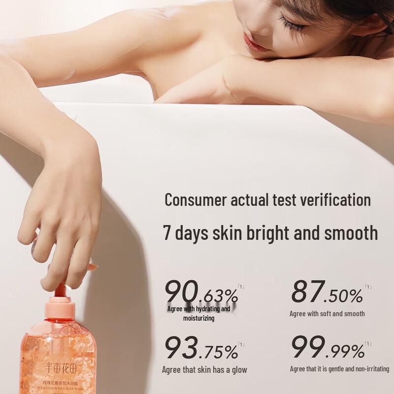 Ban Mu Hua Tian Rose Petal Shower Gel