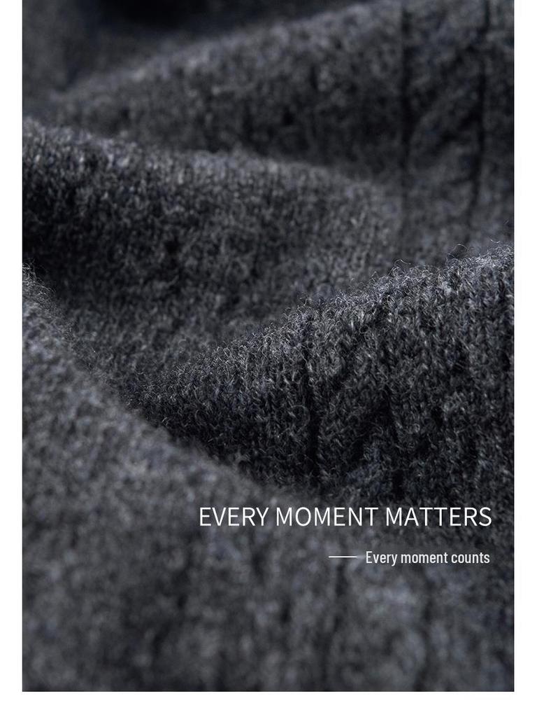 Женский шерстяной кардиган в студенческом стиле, начало осени 2024 г.: Классический свитер с длинным рукавом для повседневных поездок на работу.