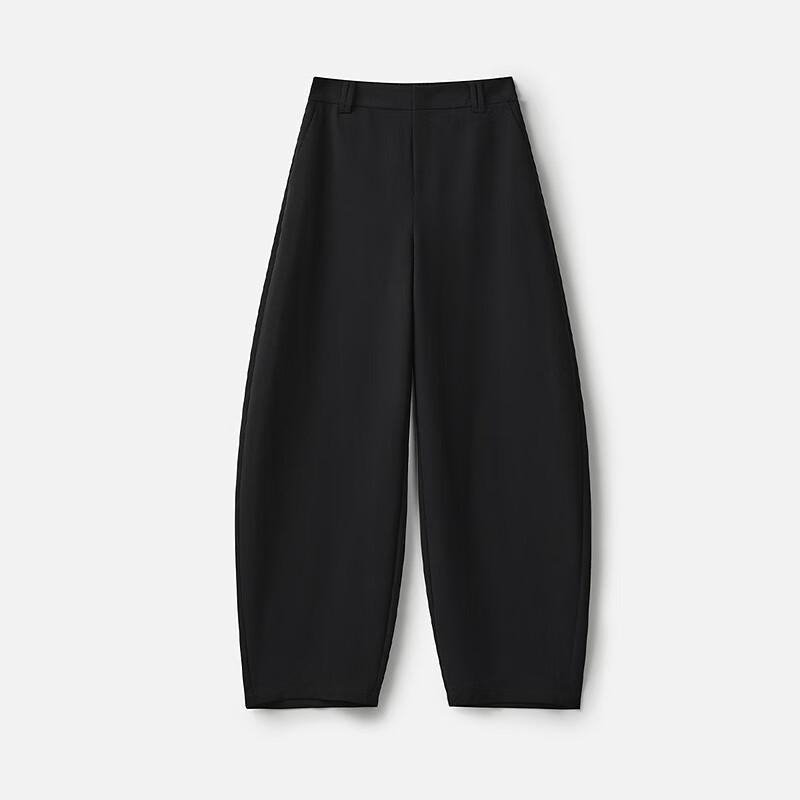 Women's Comfortable Drape Straight-Leg Trousers