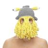 Winter Woolen Hat Europe And America Funny Octopus Hat Mask Pullover Tentacle Hat