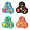 Fidget Pad Противоскользящая Многофункциональная пластиковая игрушка-контроллер для облегчения тревоги