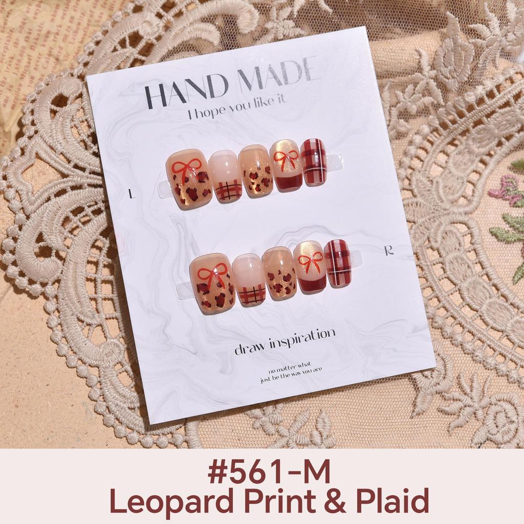 27Style Choice кошачий глаз накладные ногти короткие ручной работы накладные ногти с наклейками инструменты полное покрытие типсы с желеобразным клеем