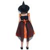 Halloween Girls Dress Printed Dress Witch Role Play Cosplay Costume Masquerade Costume