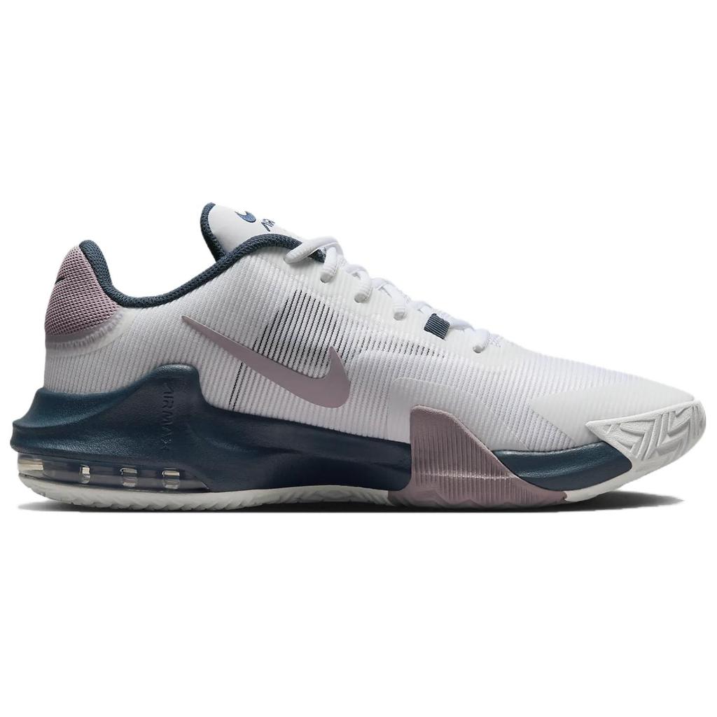 Nike Air Max Impact 4 White Navy Light Violet Ore Мужские кроссовки Armory-Navy Football-Grey DM1124-102