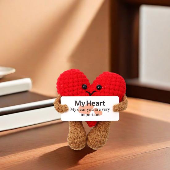 Вязание крючком позитивных горшечных растений с картой Эмоциональная поддержка ручная работа вязание подсолнух суккулент