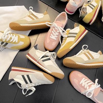 Мягкая подошва дышащая ниша ретро весна новый маленький внутренний увеличение высоты повседневный универсальный