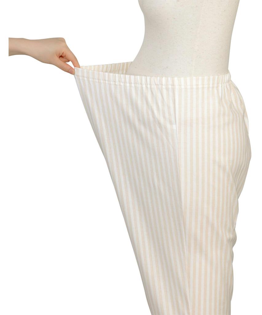 Пижама для беременных и послеродовая пижама Open Easy MFY116 CR [Wacoal Maternity] Комплект, дородовой, 100% хлопок, спереди, для кормления грудью, женский