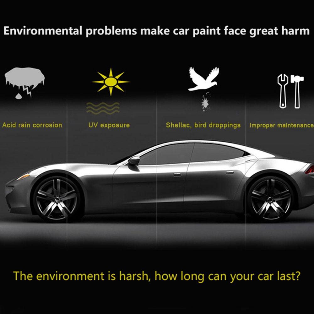 Автомобильное жидкое керамическое покрытие Гидрофобное покрытие для стекол Уход за лакокрасочным покрытием мотоцикла Защита от царапин Детейлинг автомобиля Стеклополироль для автомобиля