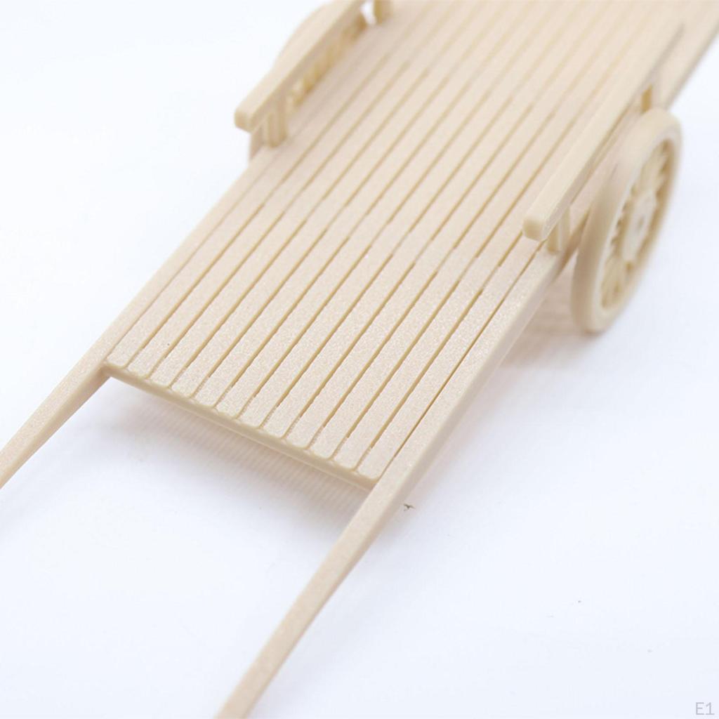 1/12 Миниатюрная фермерская телега Аксессуары для украшения кукольного домика для детской сцены из жизни Принадлежности для кукольного домика