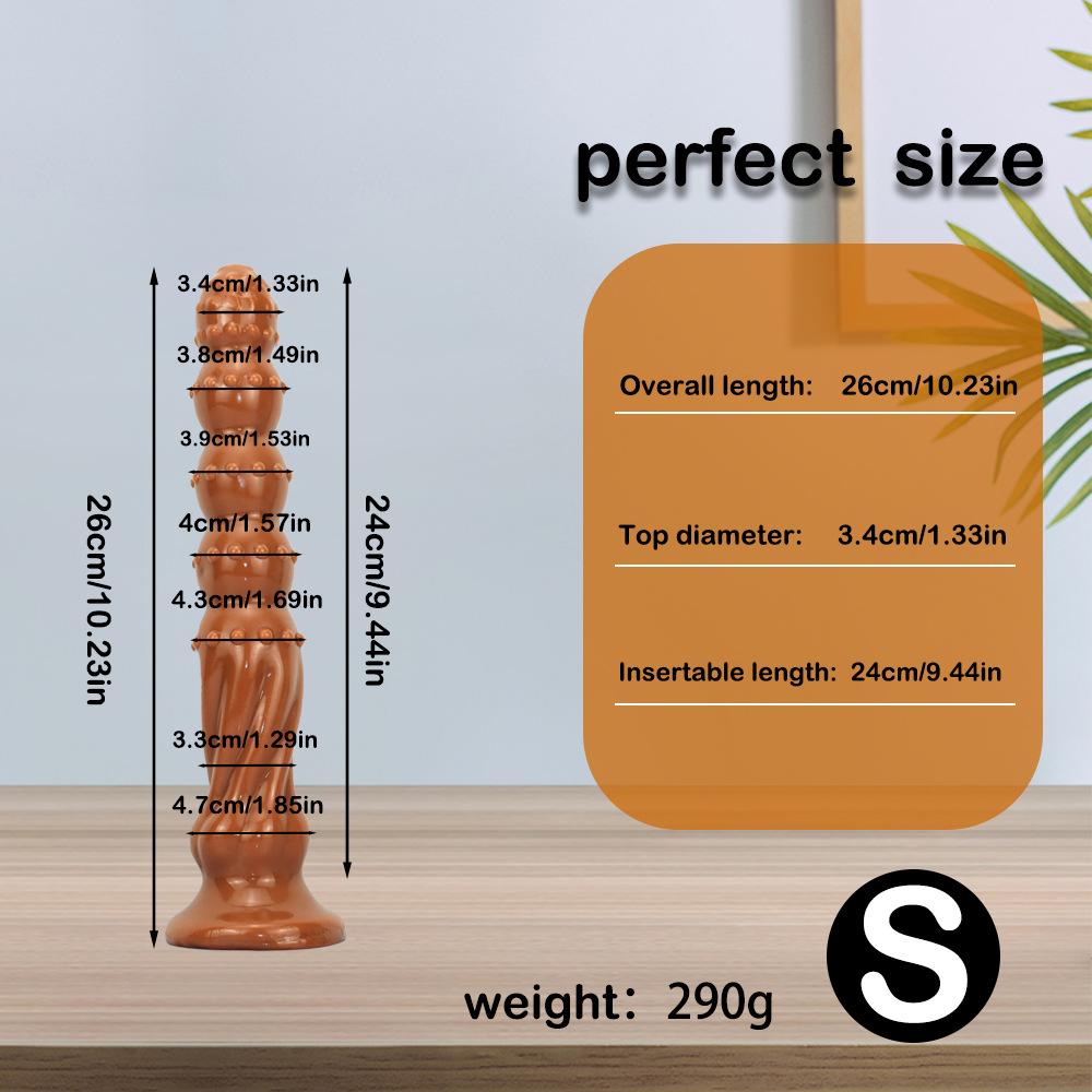 Силиконовая очень длинная анальная пробка с присоской, дилдо, секс-игрушка, мастурбатор для мужчин и женщин, страпон, реалистичный пенис, БДСМ