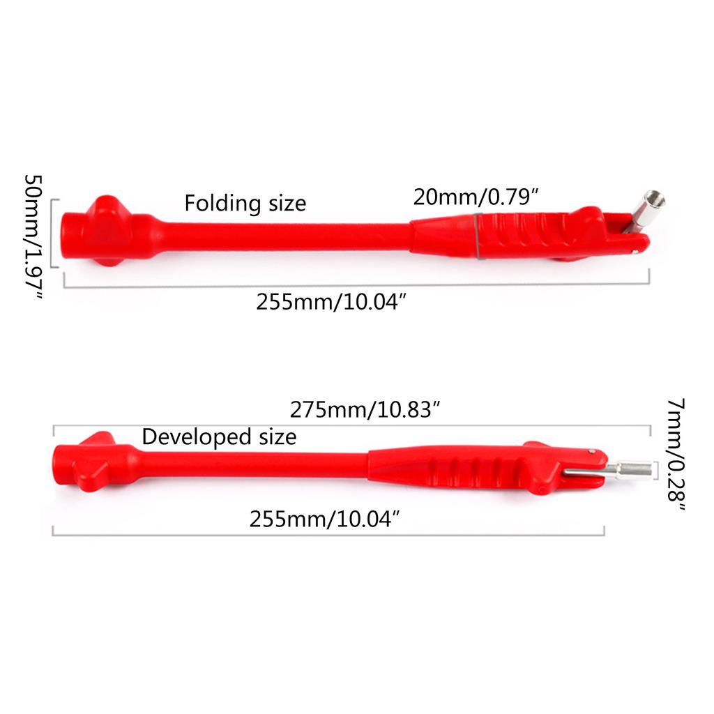 Metal Tire Valves Stem Puller Tool with Valves Cores Tool Auto Tyre Valves Installation Removal Repair Tool