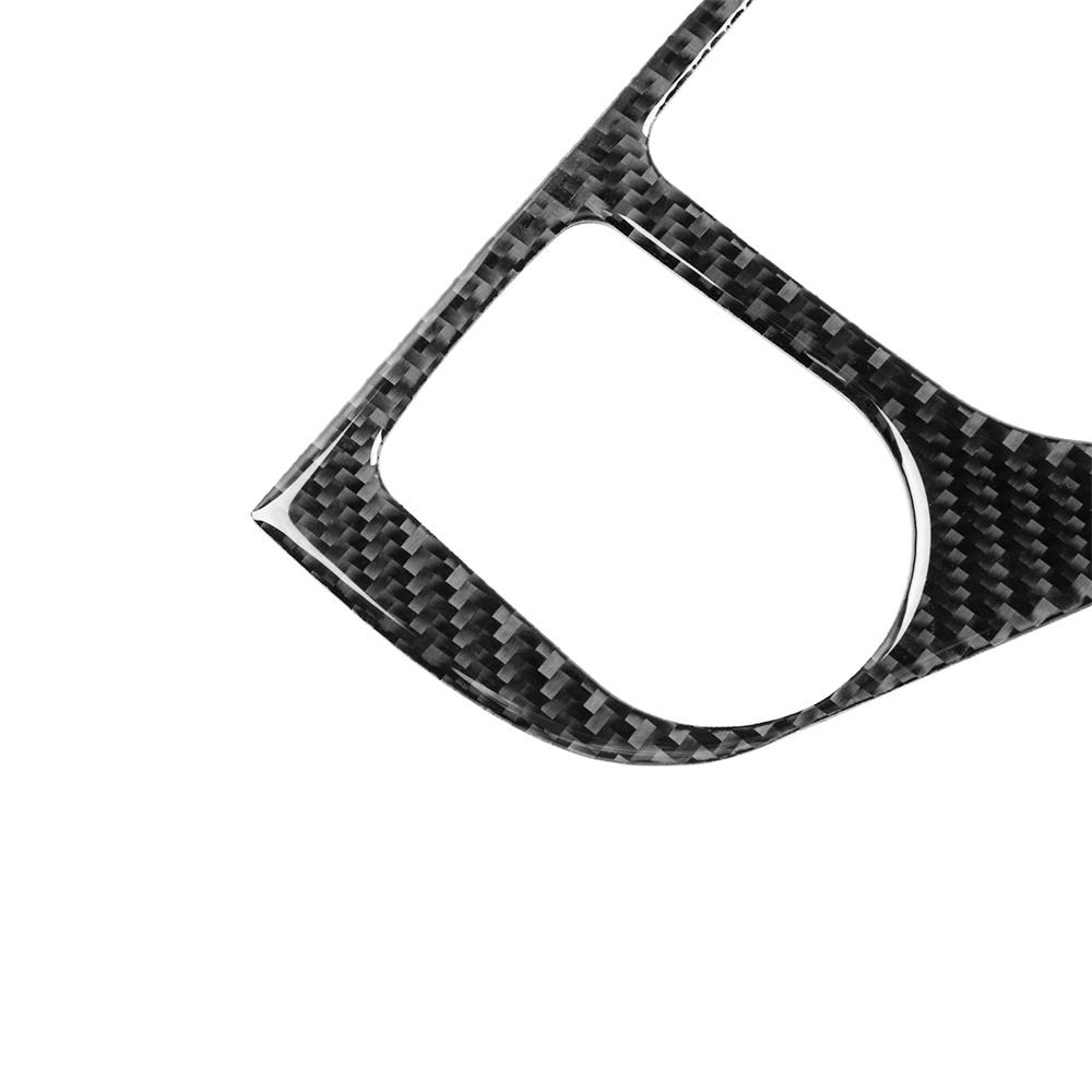 Carbon Fiber Interior Console Gear Shift Cover Trim For Infiniti Q50 Q60 2014-19
