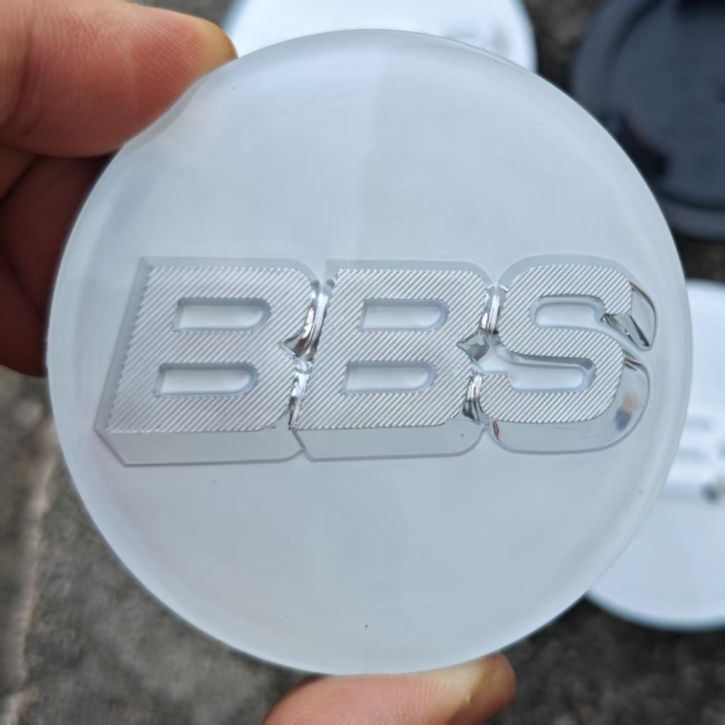9 colors 70mm high-quality acrylic set of 4 BBS modified Stickers For BBS wheel hub center cover logo 5624073 5624120