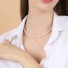 Ozel Silver925 Боб Ожерелье с натуральным жемчугом
