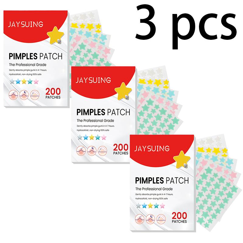 Star Colored Acne Stickers Repair Pimples Pits Acne Marks Fade Acne Spots Blemishes Cover Acne Pimples