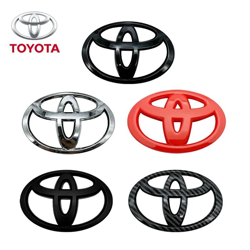 Наклейки-эмблемы на руль без разборки для Toyota Corolla Camry RAV4 Yaris Vios Hilux Prius CHR Аксессуары