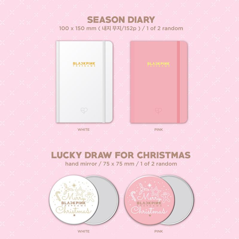 BLACKPINK - Коллекция купонных карт для игры [2024 BLACKPINK CHRISTMAS]