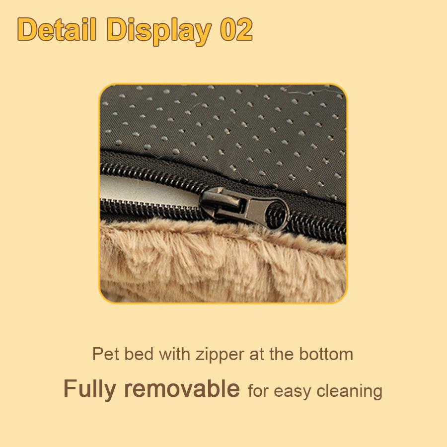 Короткая плюшевая съемная моющаяся подстилка для домашних животных, высокоэластичная не складывающаяся подстилка для собак, подходит для маленьких и средних собак и кошек
