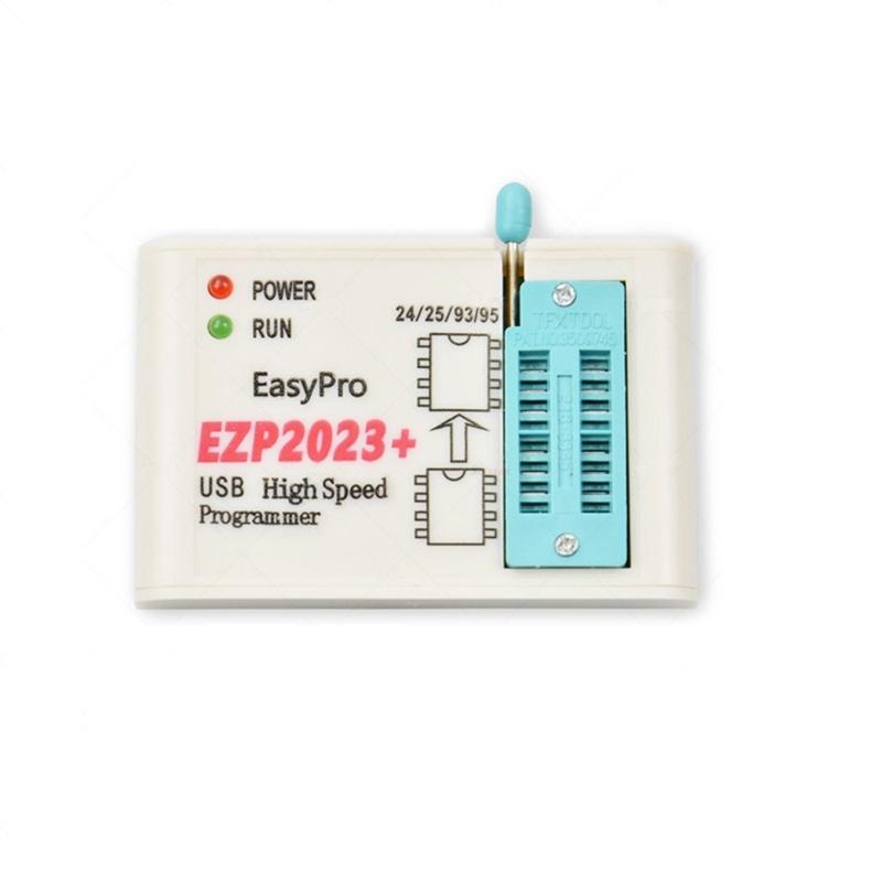 EZP2023+ High-Speed SPI FLASH Programmer Full Set+12 Adapters Support 24/25/93/95 EEPROM Bios 25T80 Burning Offline Copy-ABNE