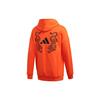 Adidas Urban Tiger Hoodie Pullover Men Tops Semi-Solar-Red FQ7632