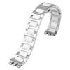 ZHUOLEI Replacement Watch Strap for 17mm and 19mm Stainless Steel Swatch,