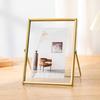 4inch Photo Frame Simple Style Transparent Acrylic Frames for DIY Handmade Pictures Christmas Gift Home Tabletop Decoration