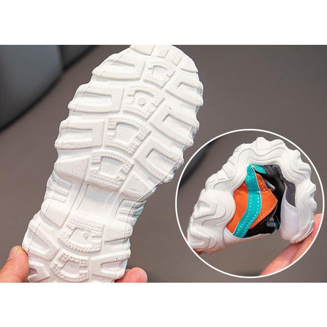 Детские летние легкие повседневные однотонные сетчатые туфли на мягкой подошве, нескользящие кроссовки для бега, противоударные уличные прогулочные кроссовки