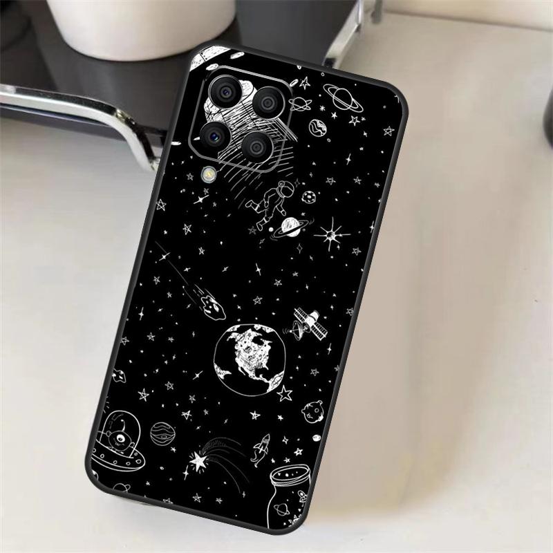 Эстетичный Чехол Космос Звезды Планета Для Samsung Galaxy M51 M31 M11 M14 M34 M54 M12 M32 M52 M13 M53 M16 M36 M56 M15 M35 M55