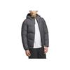 adidas Unitefit Sports Lifestyle Series Универсальная удобная куртка-пуховик с капюшоном унисекс Верхняя одежда Темно-серый JW6733
