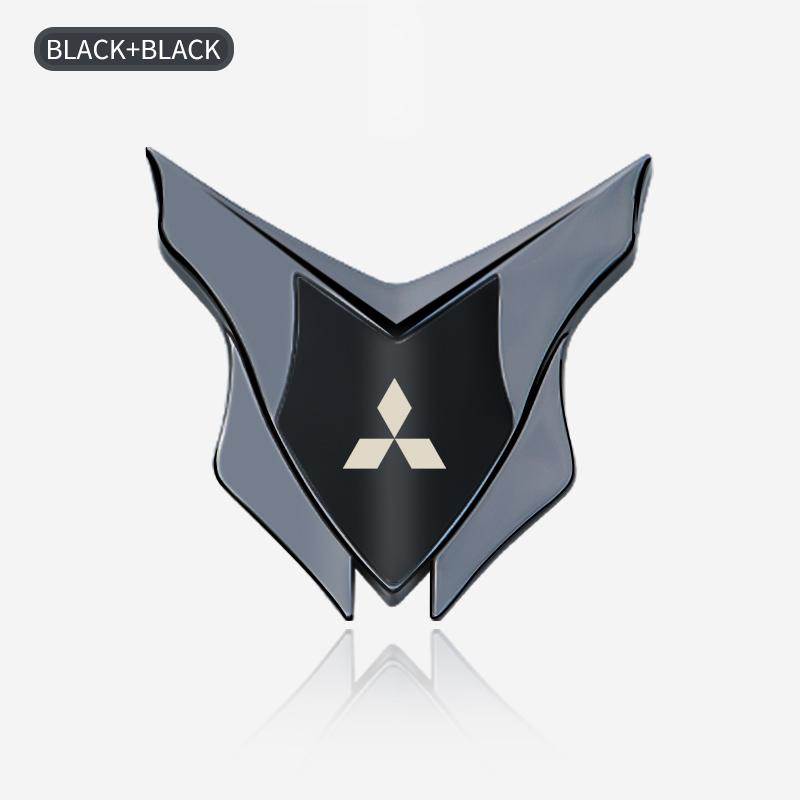 Car Shield Styling Logo Decoration Sticker For Mitsubishi Outlander ASX Eclipse Pajero Lancer EVO Delica L200 Mirage RALLIART