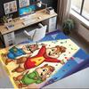 Alvin and the Chipmunks Printed Carpet Rug for Office Chair Living Room Bedroom Kitchen Room Decor Gifts