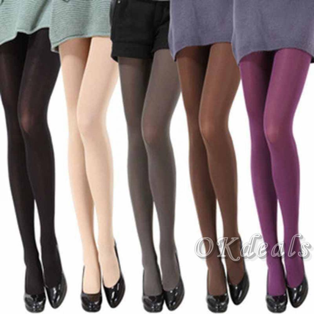 Красота Толстые Сексуальные Женские Чулки Колготки Носки с Носком Непрозрачные Колготки