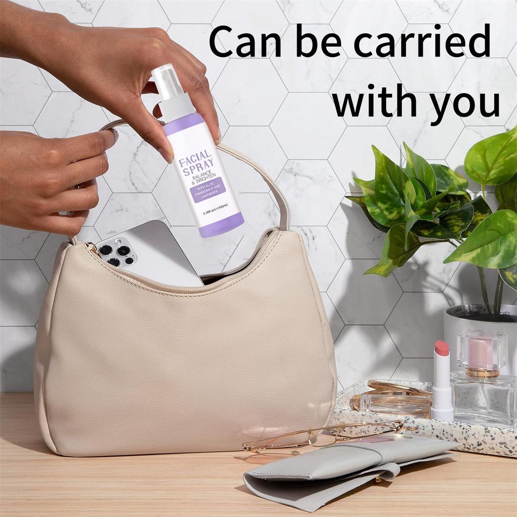 Увлажняющий спрей с лавандой 100 мл, увлажняющий спрей, тоник, увлажняющий спрей, контроль жирности кожи, увлажнение