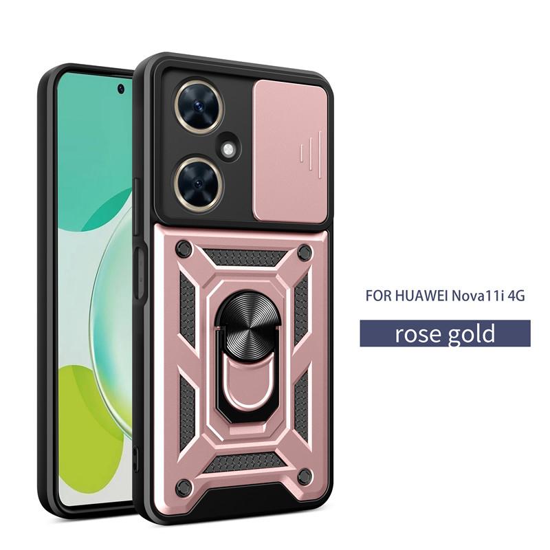 Для Huawei Nova 11i 11 Pro противоударные чехлы для телефонов Honor 90 Honor90 Lite слайдер защитное кольцо для объектива камеры подставка чехол