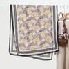 Women's Cotton and Linen Long Scarf Thin Shawl Spring and Autumn Versatile Print Large Size Scarf Beach Towel