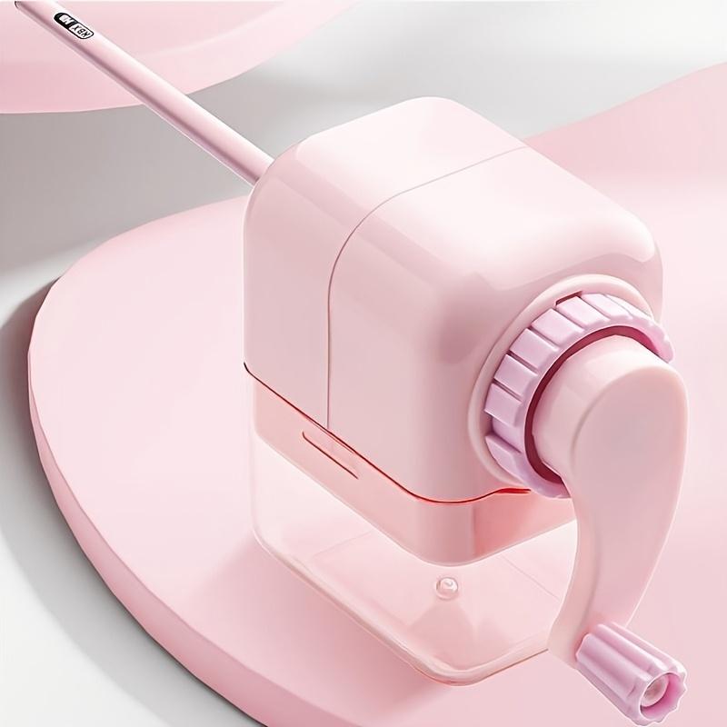Manual and Automatic Pencil Sharpener - Durable Plastic,battery-free - Suitable for School Supplies and gifts.Classroom tools,Modern Pencil Sharpener